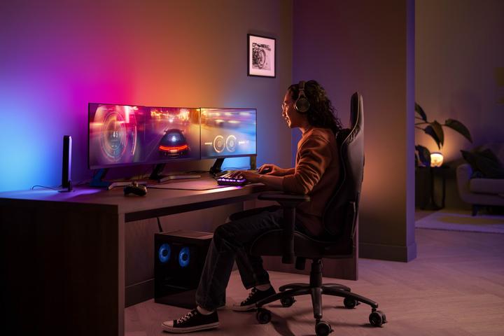 Immagine prodotto Philips Hue Play Gradient incl. Ponte (Multicolore, 187.50 cm, Interno)