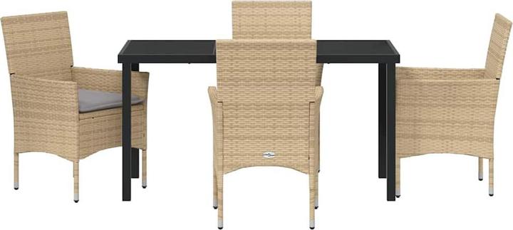 Produktbild vidaXL Garten Essgruppe (200 x 80 x 73 cm)