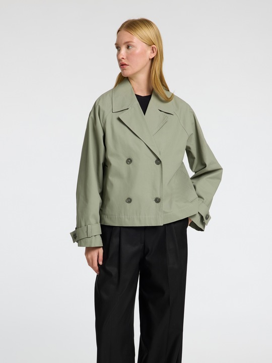 Actual product image Selected Femme Slfcilo Short Trenchcoat Noos (38)