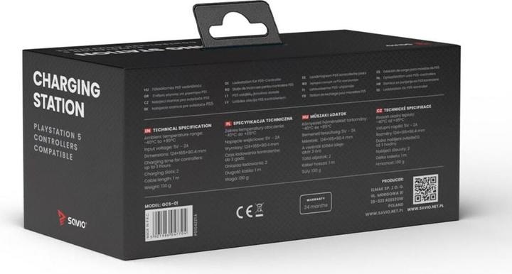 Produktbild Savio DELL Dock mit zwei Ladefunktionen – HD22Q (PS5)