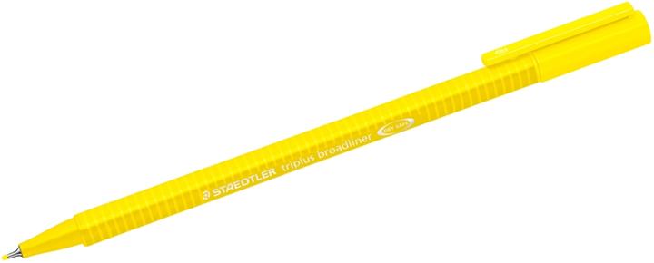 Actual product image Staedtler 338 Broadliner triplus yellow (Yellow, 1x)