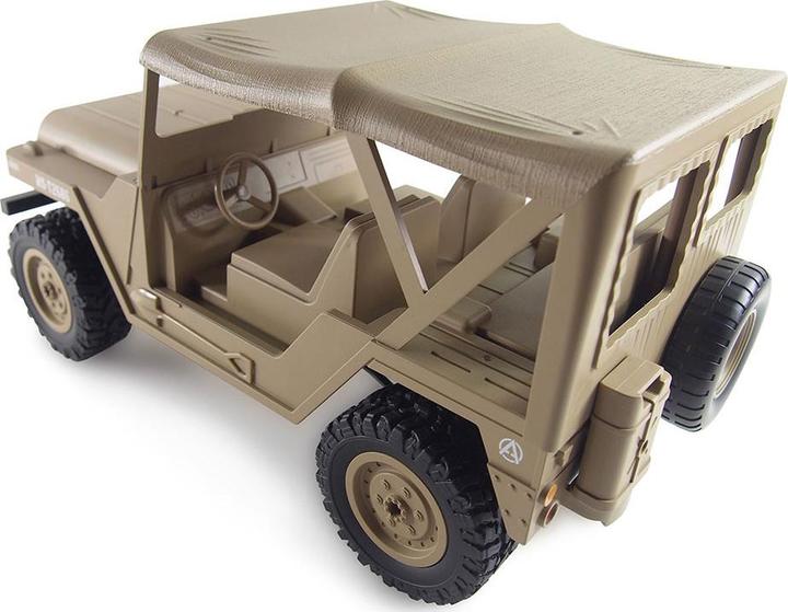 Actual product image Amewi RC AMX U.S. Military Off-Road Vehicle RTR 4WD 1:14 Sand Color (RTR Ready-to-Run)
