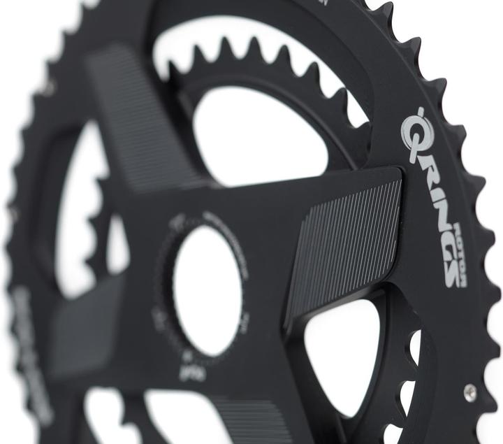 Produktbild Rotor Bike Components Aldhu Direct-Mount Doppel-Kettenblatt oval (52)
