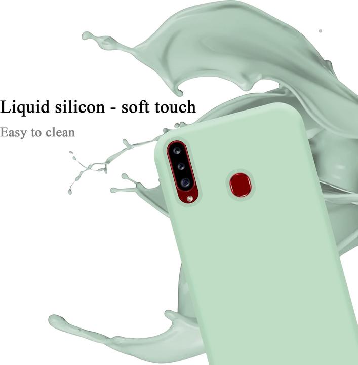 Produktbild Cadorabo TPU Liquid Silicone Case Cover (Samsung Galaxy A20s)