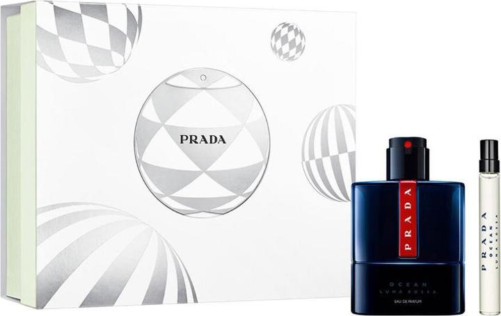Actual product image Prada LUNA ROSSA OCEAN EDP SPRAY 100 ML + EDP 10ML NAV24 SETS (Eau de parfum, 110 ml)