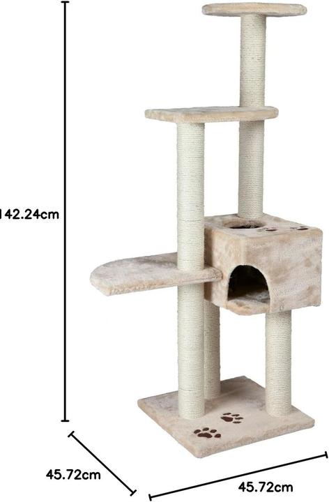 Immagine prodotto Trixie Albero del gatto Alicante (45 cm, Beige)