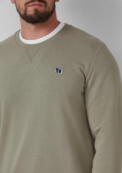 Produktbild s.Oliver Sweatshirt Sweatshirt aus Baumwollmix mit Crew Neck (XXL)