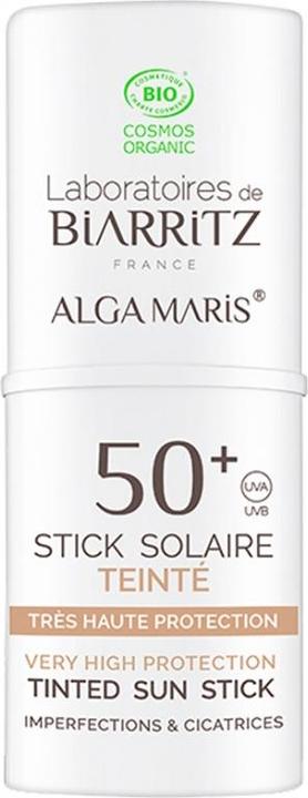 Actual product image Laboratoires de Biarritz - AM sun stick tinted SPF50+ (Sun stick, SPF 50+)