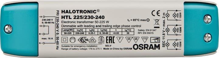 Nährwerte und Zutaten Osram Halotronic-Professional Htl