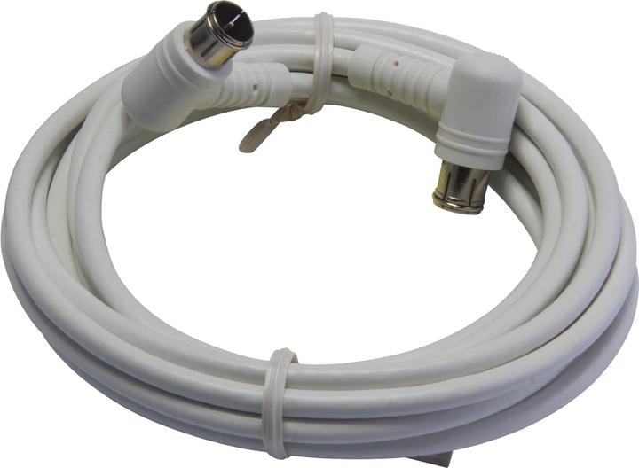 Actual product image Triax 389328 Coaxial cable 1.5 m F White (100 dB, Antenna cable)