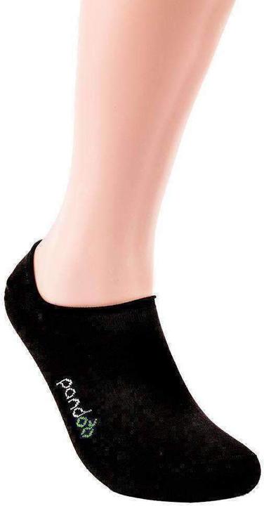 Actual product image Pandoo Bambus Füsslinge schwarz 39-42 (pack of 6, 39 - 42)