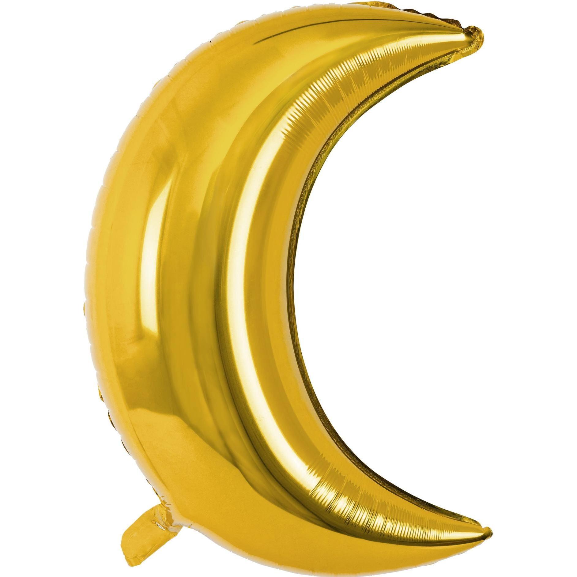 Partydeco Folienballon Moon Gold