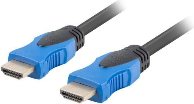Produktbild Lanberg CA-HDMI-20CU-0005-BK HDMI-Kabel 0 5 m HDMI Typ A (Standard) Schwarz (0.50 m)