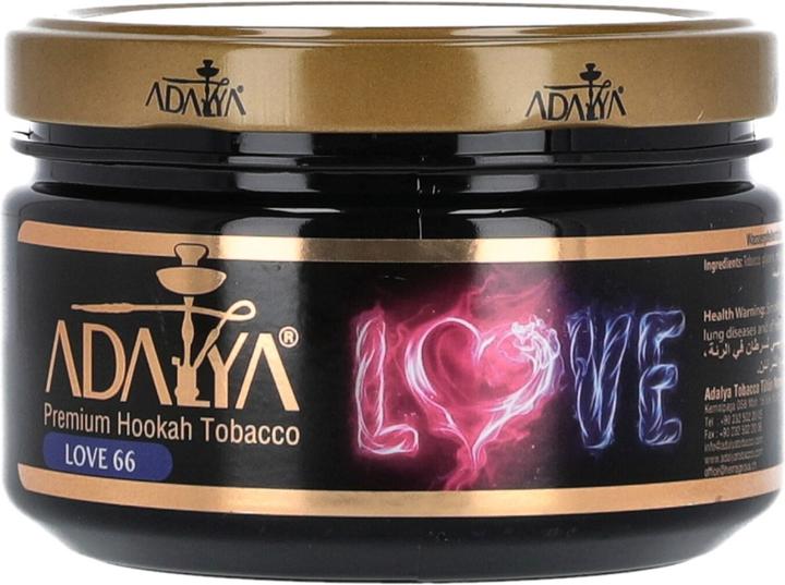 Actual product image Adalya Tabak Love 66 (Strawberry, Ice tea, menthol, Passion fruit, Watermelon)