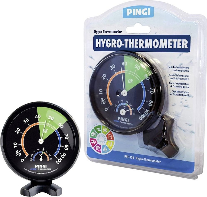 Actual product image Pingi Thermometer/Hygrometer PHC-150