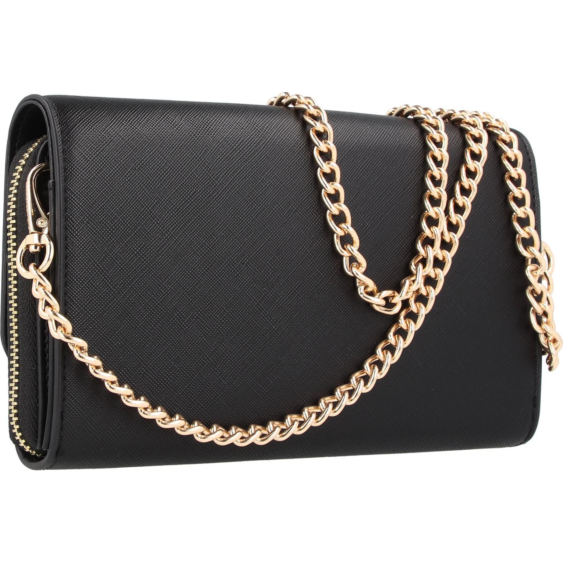 Thumbnail - Valentino, Portemonnaie, Zero re Clutch Geldbörse 20 cm, Schwarz