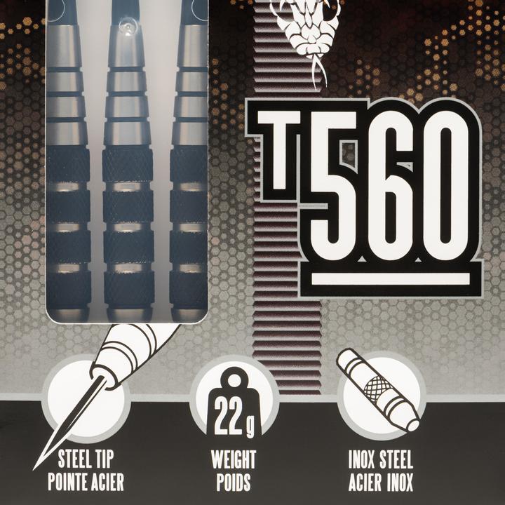 Produktbild Canaveral Dartpfeile T560 Steeldart 3 Pfeile Stahlspitzen (124 g)
