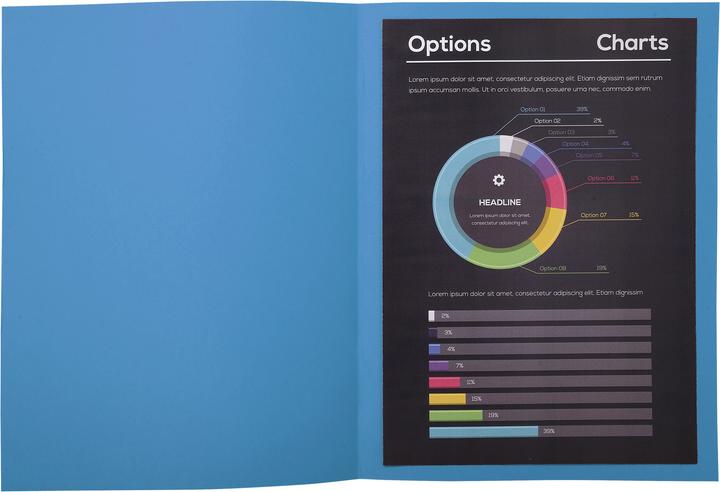 Actual product image Exacompta Collection folders - File covers (A4, 10 x)