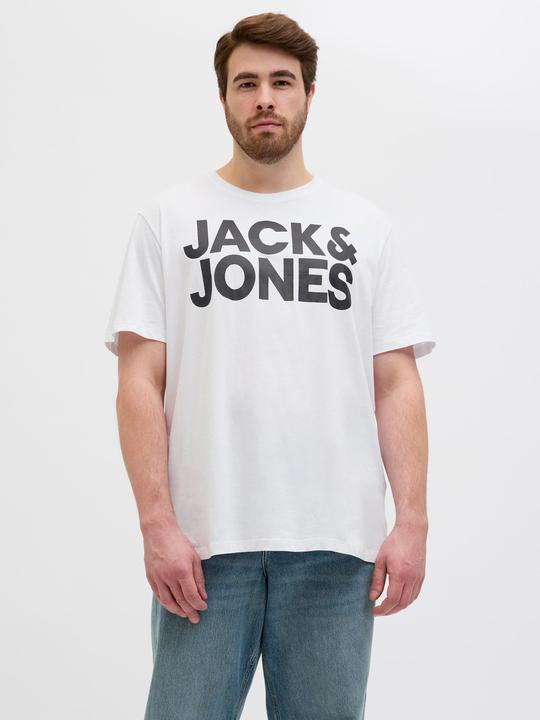 Produktbild Jack & Jones Logoprint Plus size T-shirt (4XL)