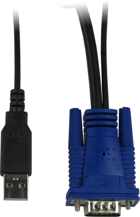 Image du produit Intertech Commutateur KVM 4 ports, 4 x, USB, VGA