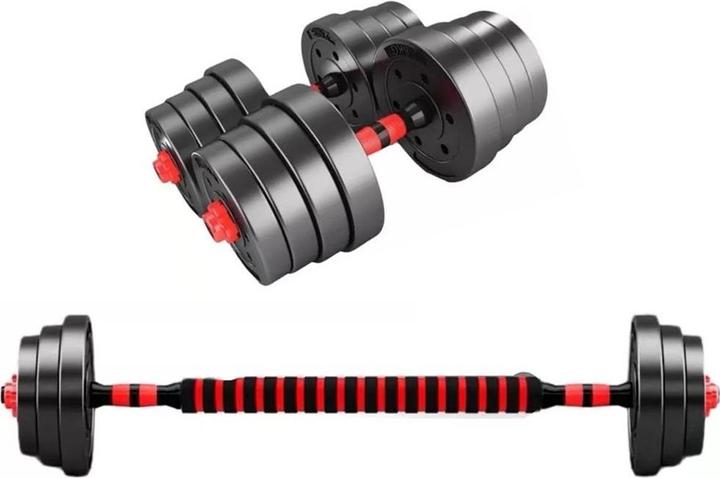 Gym Universe Ensemble d'haltères 3 en 1 (2 x 15 kg)