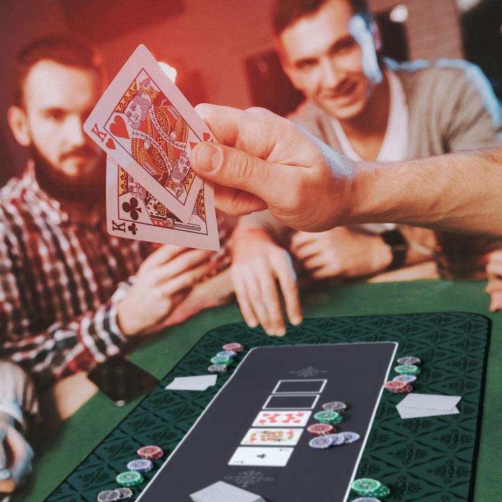 Actual product image Relaxdays Poker mat