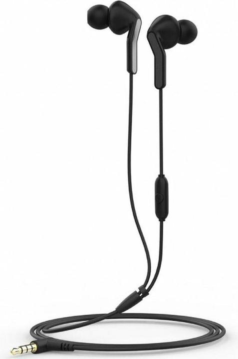 Muvit Kopfhörer mit Mikrofon MCHPH0004 Schwarz (Cable)