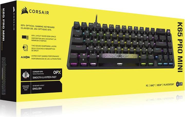 Actual product image Corsair K65 Pro Mini (DE, Cable)