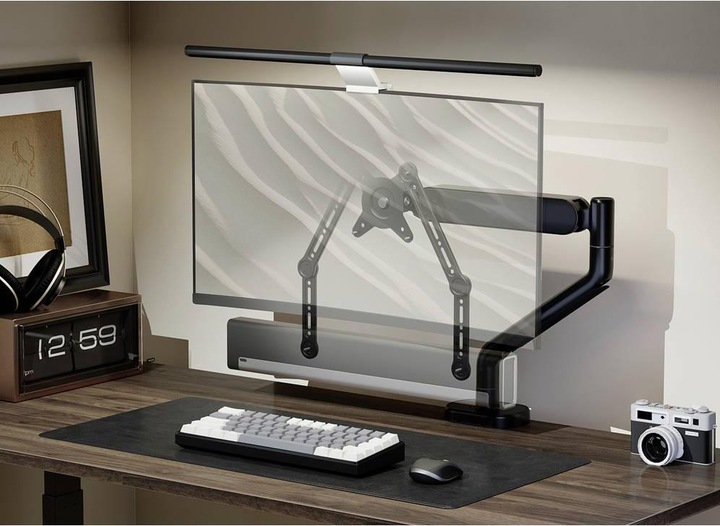 Productafbeelding myWall HZ32-1L Geluidsbalkbeugel (1 stuk, Wandmontage, Draaibaar, Kantelbaar)
