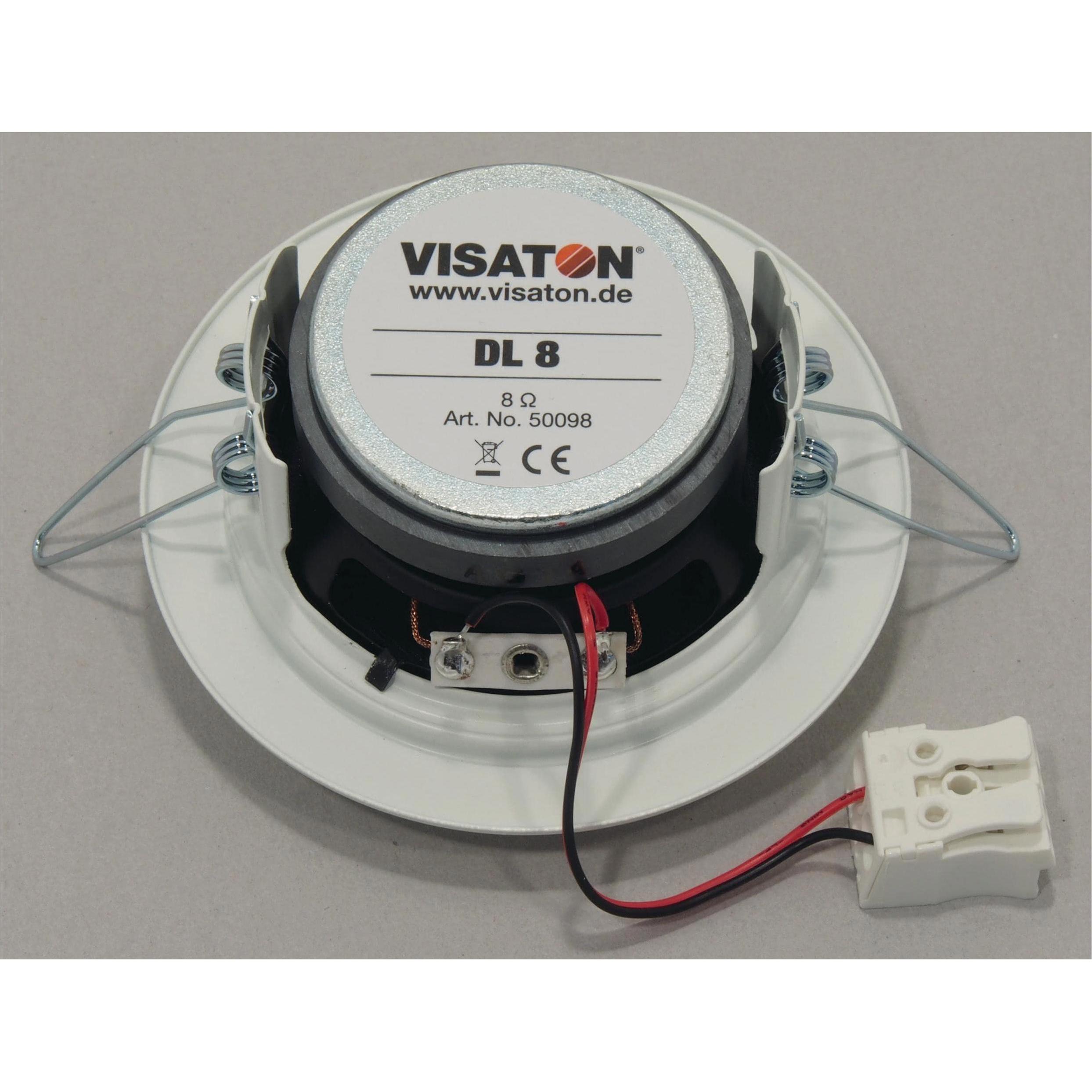 Thumbnail - Visaton Deckenlautsprecher DL 8, 8 Ohm, Lautsprecher Bauteile, Weiss