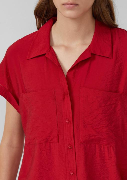 Immagine prodotto s.Oliver Bluse Bluse aus strukturiertem Viskosemix mit aufgesetzter Tasche (48)