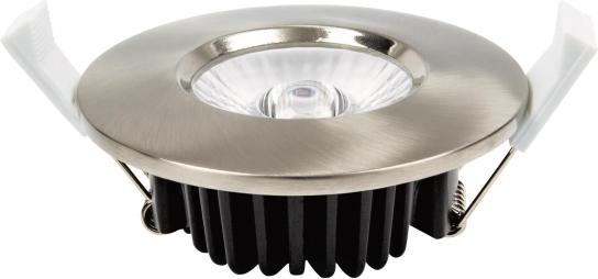 Produktbild Ledxon Einbaustr. EDOS flat alu 7008105 6W 520lm 3000K DA68 ET30 IP44 dim Konv. (620 lm)