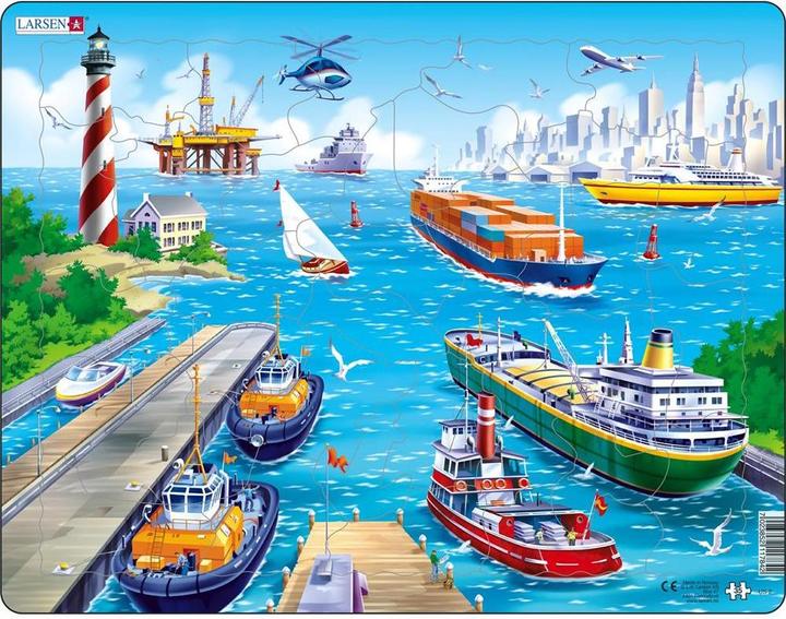 Actual product image Larsen Port puzzle (35 pieces)