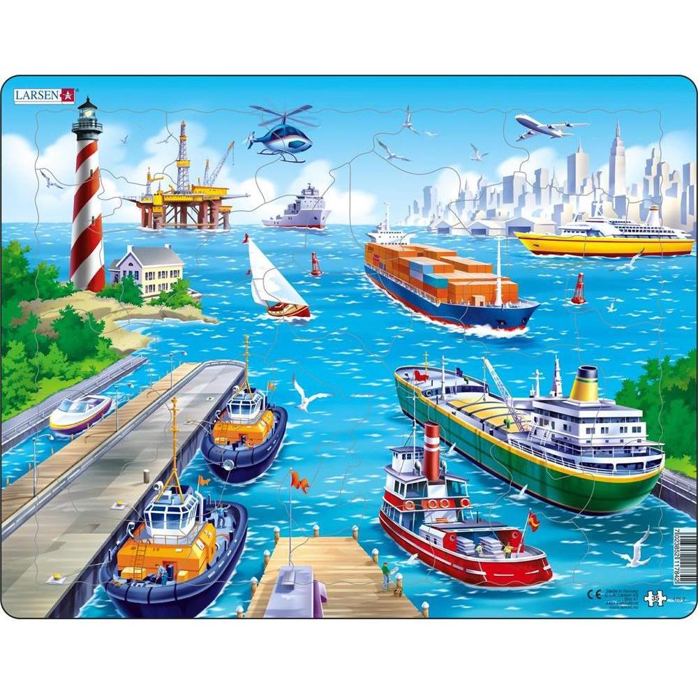 Larsen Hafen-Puzzle (35 Teile)