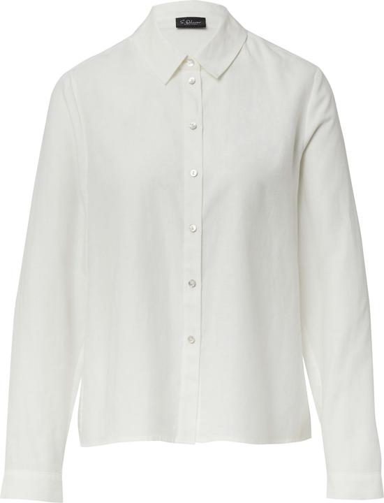 Immagine prodotto s.Oliver Bluse Hemdbluse aus Leinenmix (38)