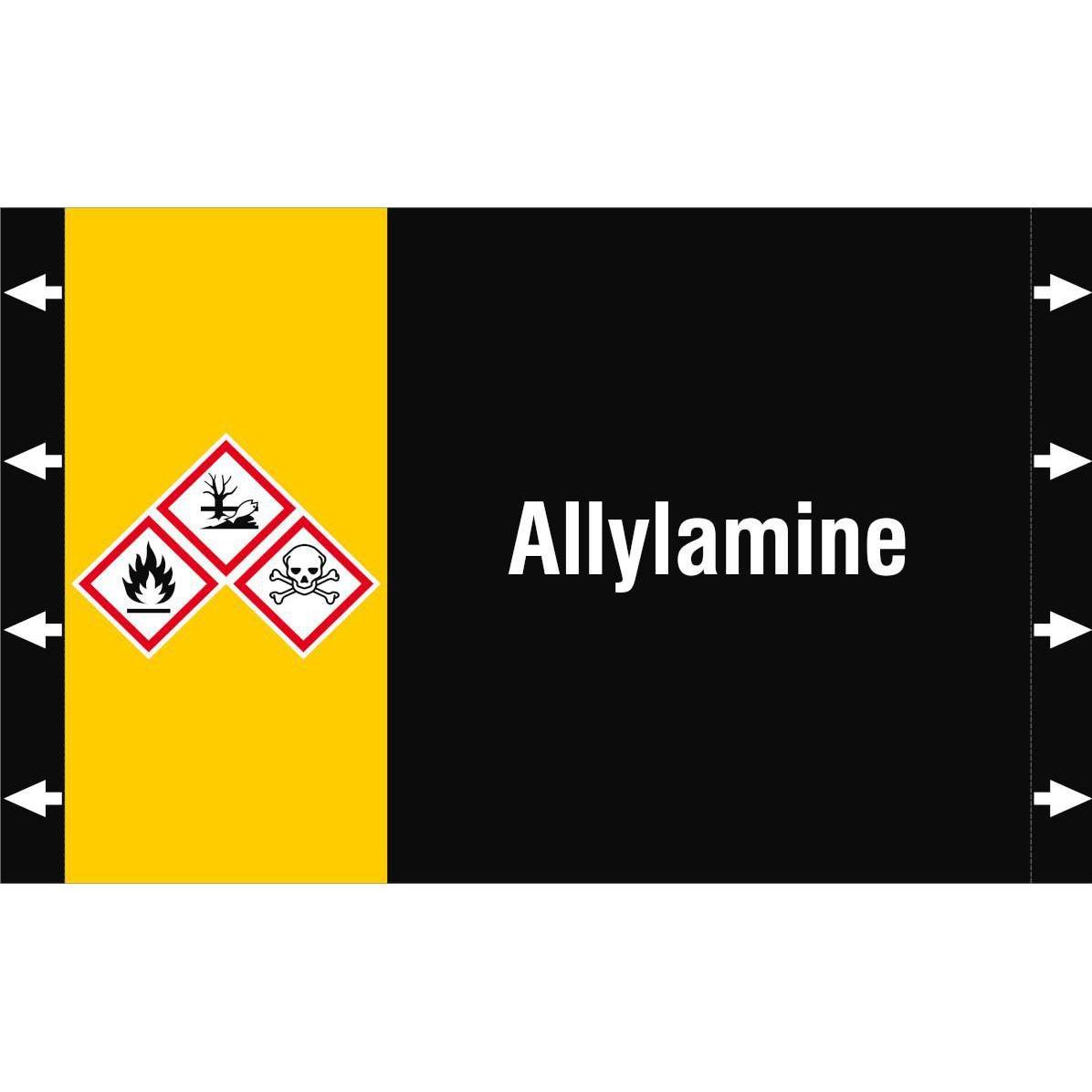 Brady, Etiketten, ISO 20560 Pipe Markers -