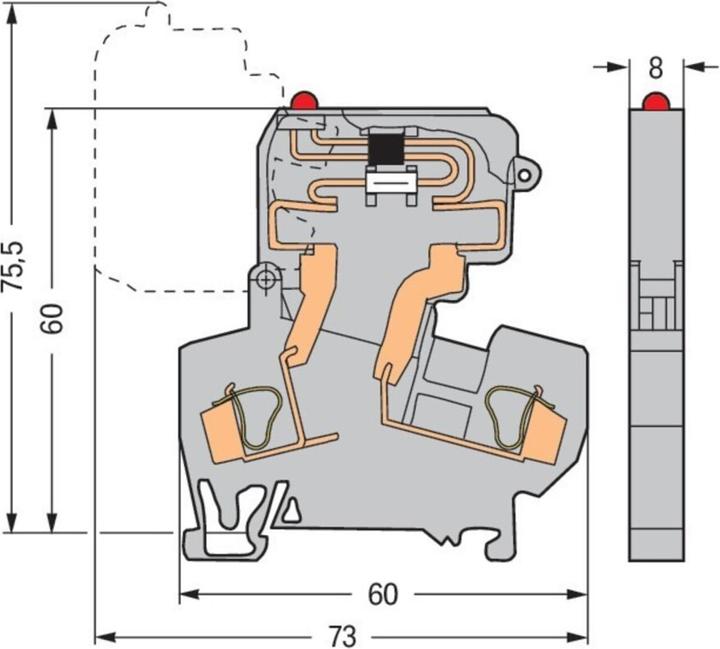 Produktbild Wago Sicherungsklemme
