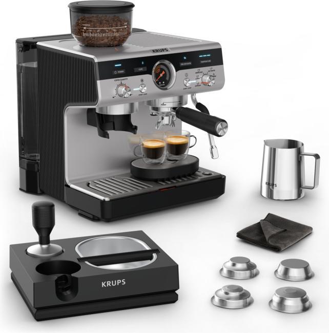 Produktbild Krups Precision+ XP804T Siebträger-Espressomaschine