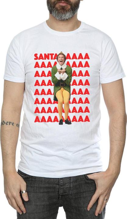 Produktbild Elf Buddy Santa Scream TShirt (M)