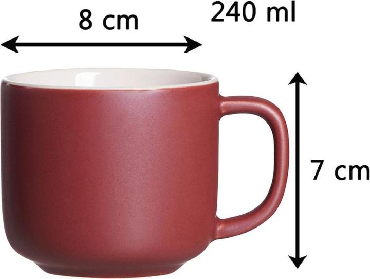 Produktbild Ritzenhoff & Breker Kaffeetassen Jasper (240 ml, 6 x)