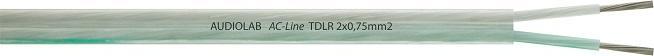 Produktbild Audiolab Netzkabel, rund, transparent, 2x0.75mm2, 100m (100 m)