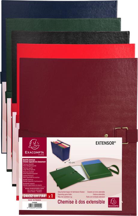 Produktbild Exacompta Mappen mit dehnbarem Rücken (A4, 170 x)