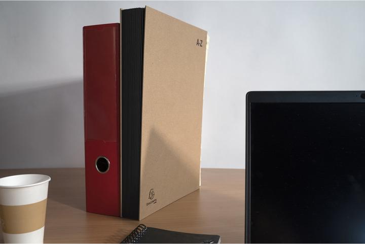 Actual product image Exacompta Folders with pleated spine (A4, 64x)
