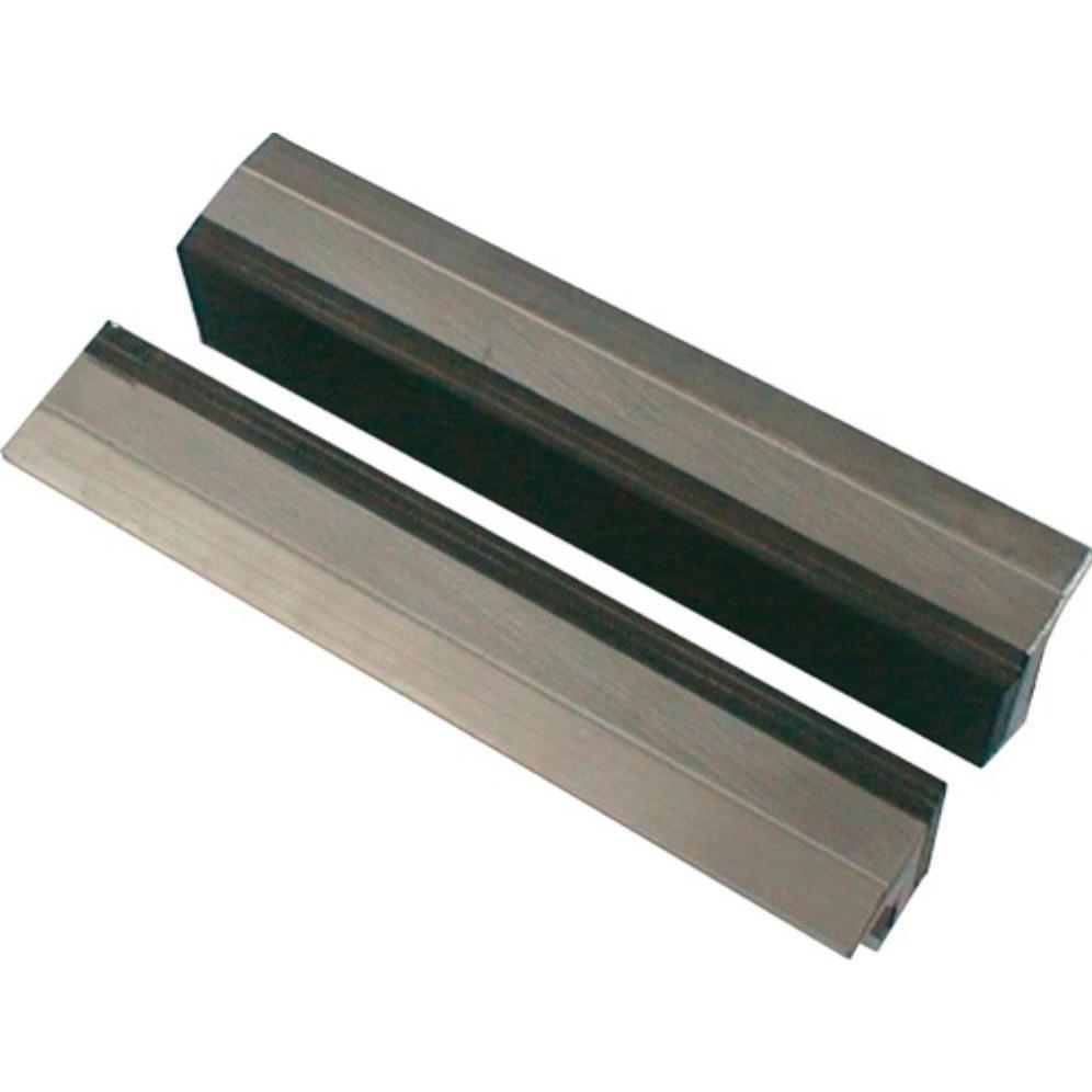 HaSo, Schraubstock + Zwinge, Schraubstockschutzbacke 47/5 G für Backenbreite 140 mm Gummibelag Aluminium