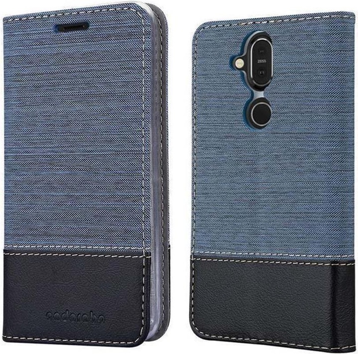 Produktbild Cadorabo Book Jeans Optik Cover (Nokia 7.1 Plus)