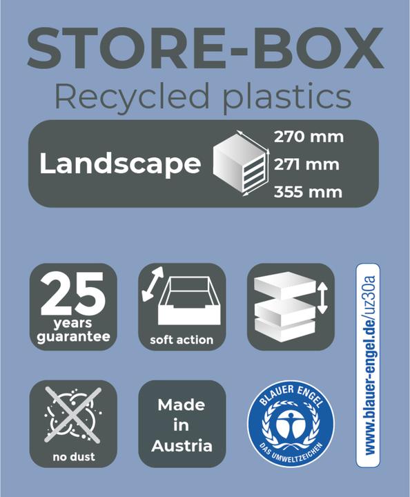 Actual product image Exacompta Stackable boxes (A4+)