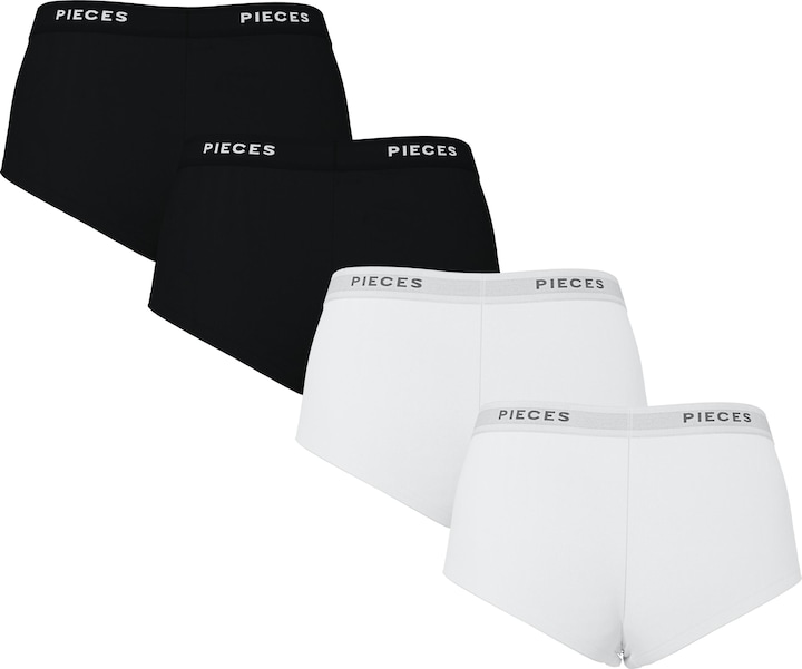 Immagine prodotto Pieces Pclogo Lady 4 Pack Solid Noos Bc (M, confezione da 4)