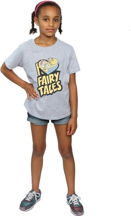 Produktbild Disney Beauty And The Beast I Love Fairy Tales TShirt Mädchen (152, 158)