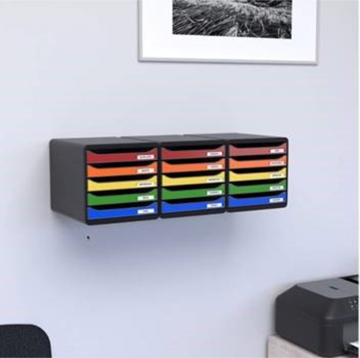 Produktbild Exacompta Stapelbare Boxen (A4+)