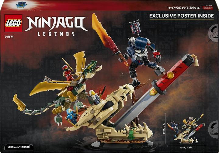 Produktbild LEGO Showdown auf der Drachenklinge (71871, LEGO Ninjago)